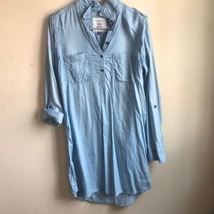 SO Denim shirt dress